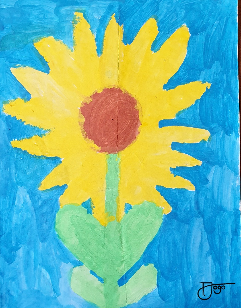 Mein erstes gemaltes Bild