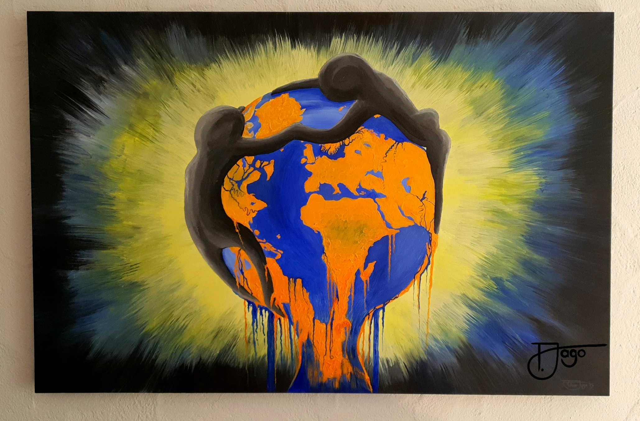 Ausrichtung auf abstrakte Malerei